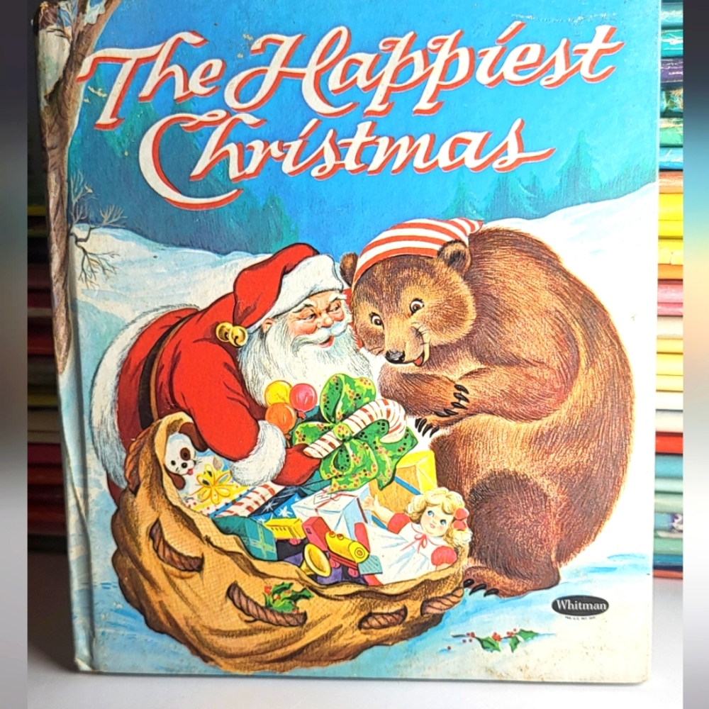 Vintage Christmas book 1955 , The Happiest Christmas